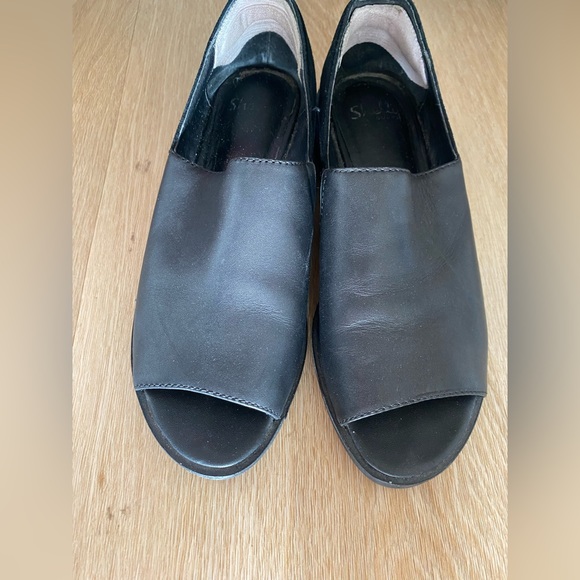 Shellys London leather and suede sandal - Picture 3 of 5